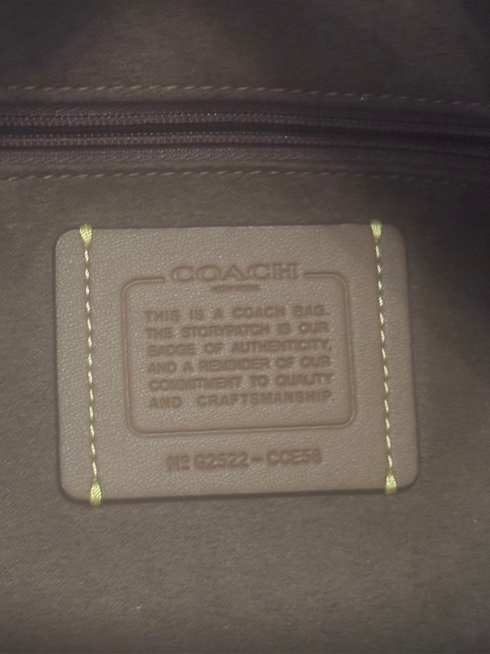 Rare Coach Large Etta Chenille Limited Drop - Picture 12 of 12